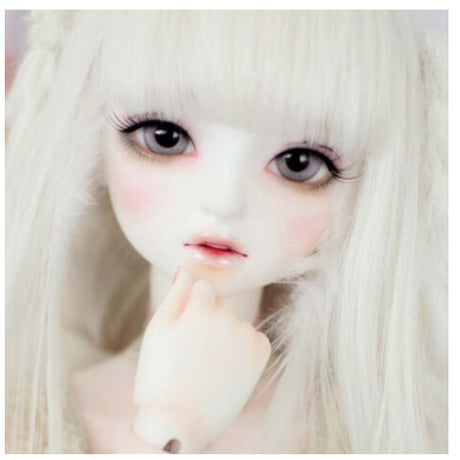 球体関節人形 本体+眼球 メイクアップ済 BJD 1/4 女の子 ソフィア カスタムドール SDサイズ 端整な顔立ち かわいい★