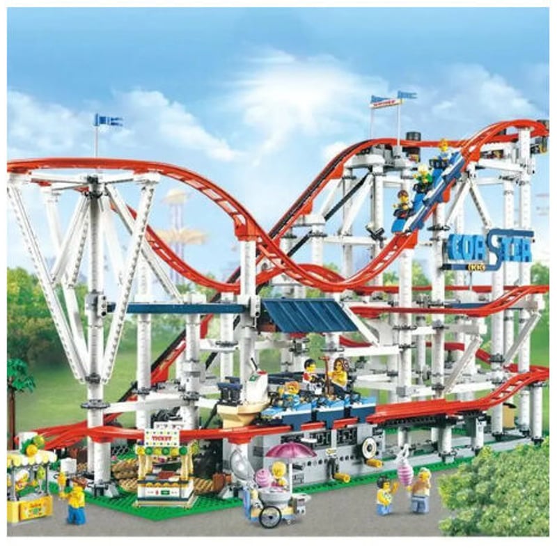 LEGO互換 ローラーコースター ジェットコースター レゴブロック互換