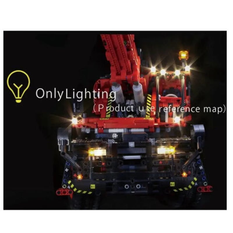 レゴ互換 テクニック 42082 全地形対応型クレーン LEDライト