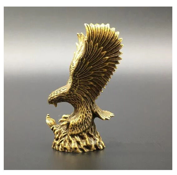 きらきらゴールド 鷹のオブジェ ホーク