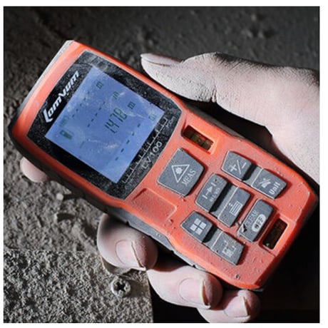 LOMVUM レーザー距離計 最大距離 60m ポケットサイズ IP54 防水 デジタル ファインダー バッテリー駆動 DIY 業務用 高品質 高性能 持ち運び便利 おすすめ 人気