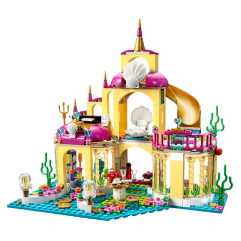 レゴ互換 ディズニープリンセス アリエルの海の宮殿  ブロック