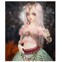 フランス人形 西洋 球体関節 お姫様 お嬢様 女の子 BJD 帽子ロングヘア1