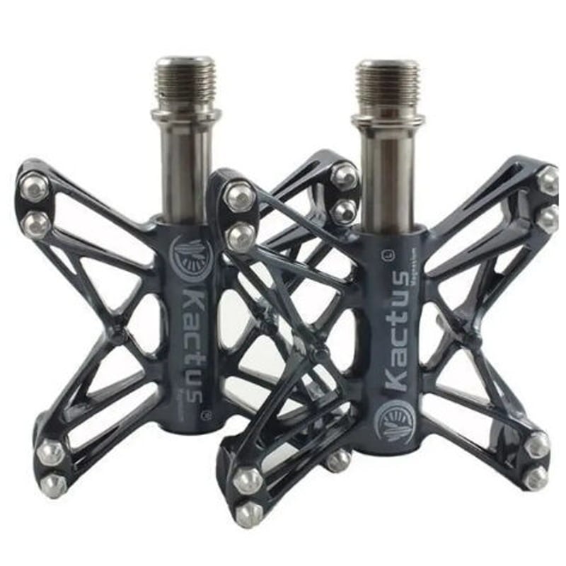 超軽量80g チタンスピンドルマグネシウムボディペダルロードバイク