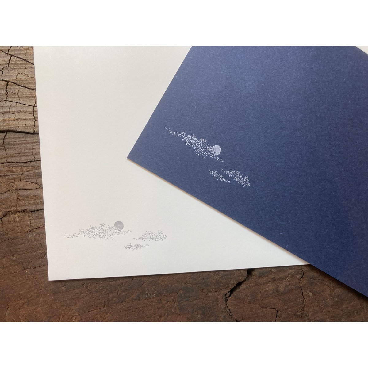 knoten 月の満ち欠け封筒セット | ツバキ舎