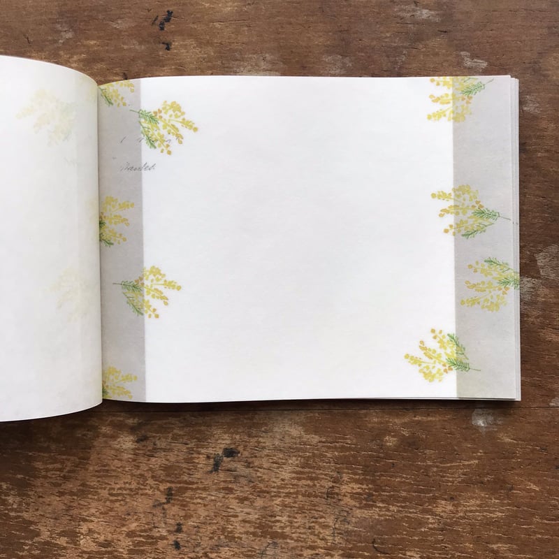 ヨハクさんメモパッド（ミモザ） ヨハクさんメモパッド（ミモザ） ヨハクさんメモパッド（ミモザ