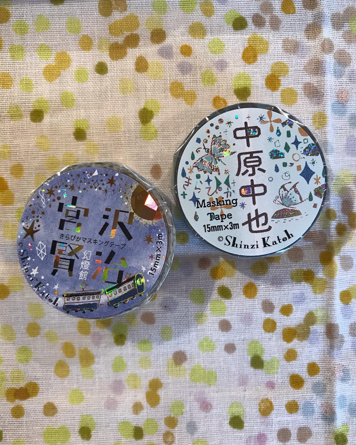 BinTRoLL ヘアバンド ステッカー ワッペン マスキングテープ 缶バッジ 楽天市場】女子の言いワケ展 缶バッチマスキングテープ [全7種類] 幅