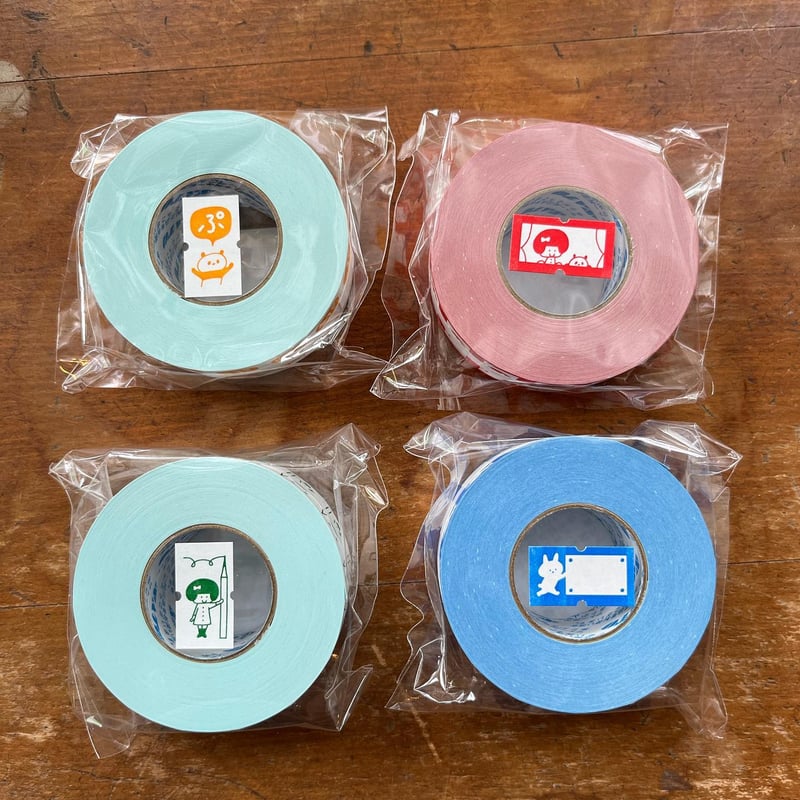 ぷんぷく堂 mizutamaラベラーシール | ツバキ舎