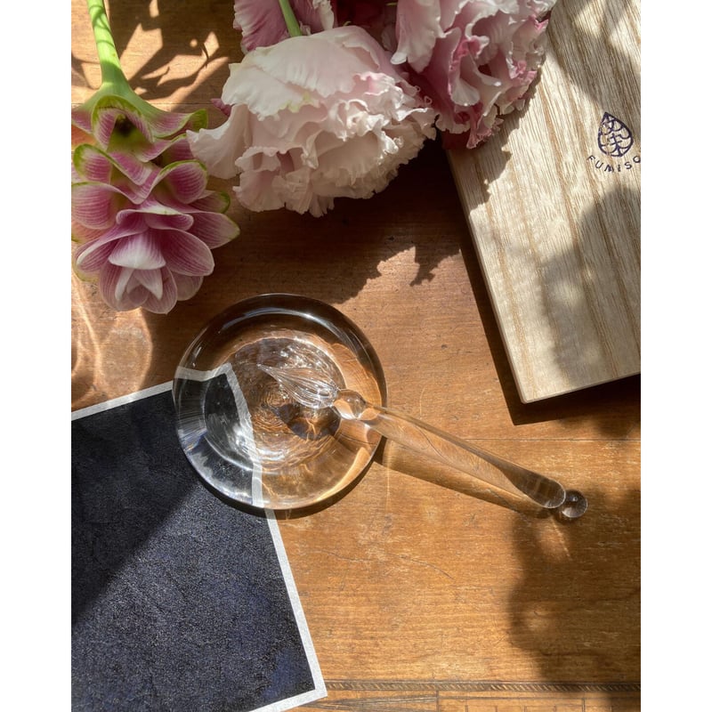 TAG STATIONERY 文染 ペーパーインク ガラスペン・ガラス小皿