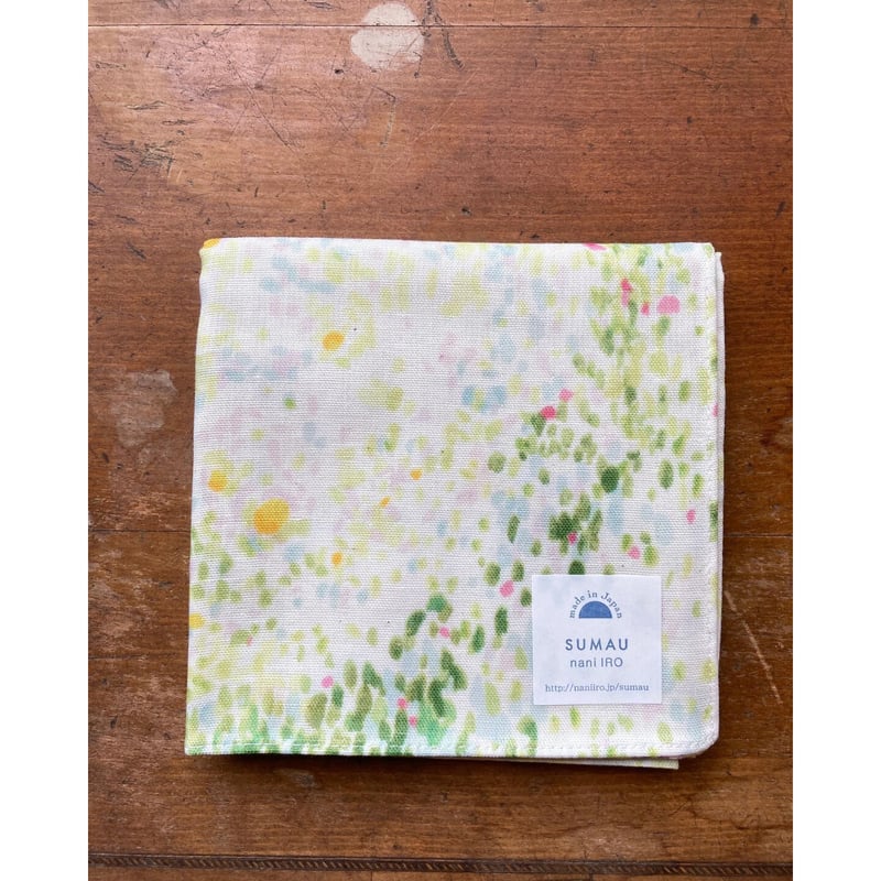 SUMAU nani IRO Wガーゼ大判ハンカチ CJG-2183 1E | ツバキ舎