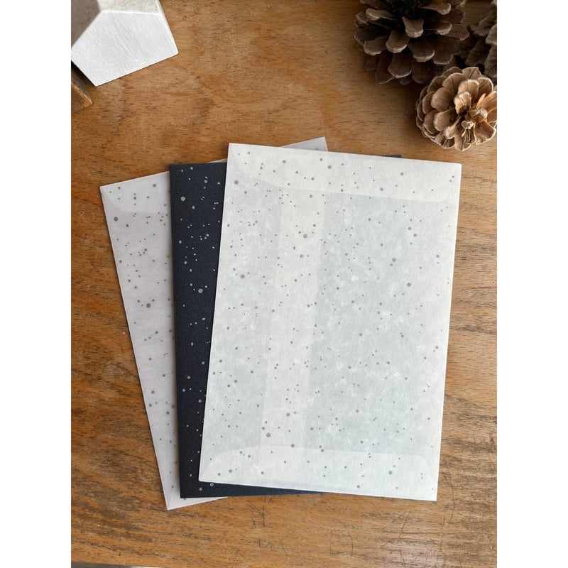 ほぼ未開封　全12枚 knoten 空の封筒【星】 | ツバキ舎