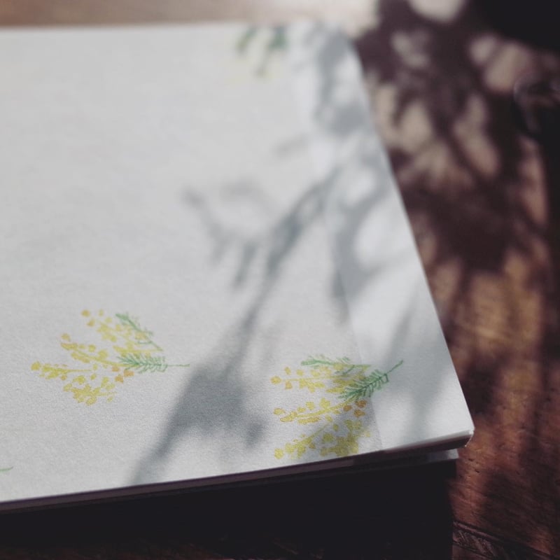 ヨハクさんメモパッド（ミモザ） ヨハクさんメモパッド（ミモザ） ヨハクさんメモパッド（ミモザ