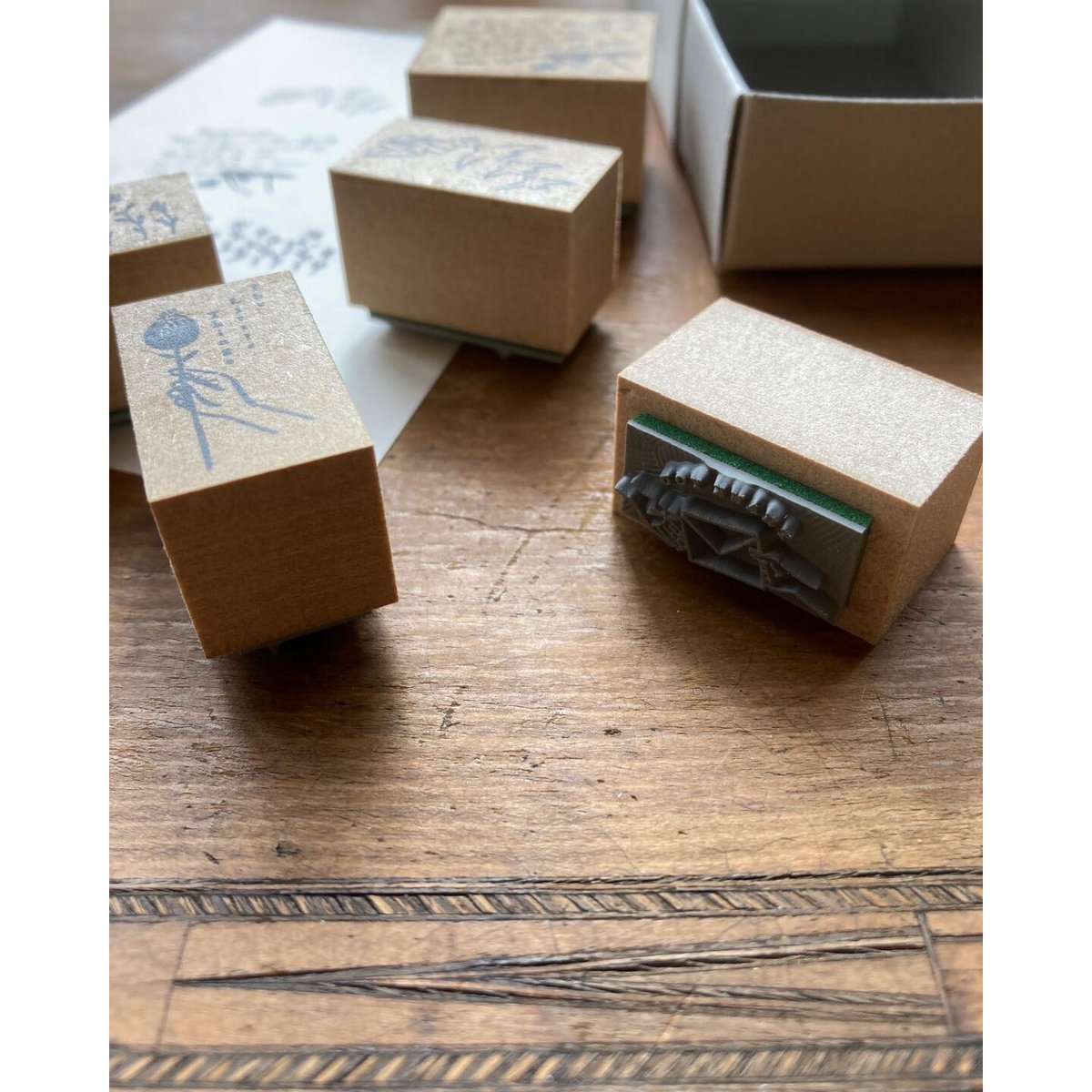 大枝活版室 【Standard】Original rubber stamp box | ツバキ舎