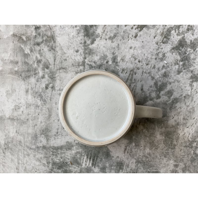 鈴木まどか】白瓷口錆縞マグ | Kinilu STORE