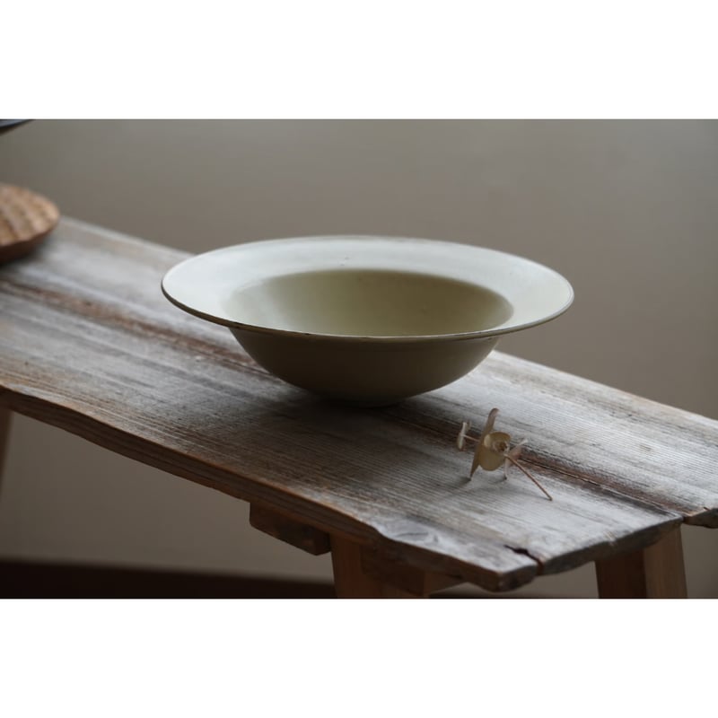 LouBoutin様　新品　陶器　陶芸作家　黒のオーバルリムBOWL5個 y リムボウル 黒 | マルヨウ