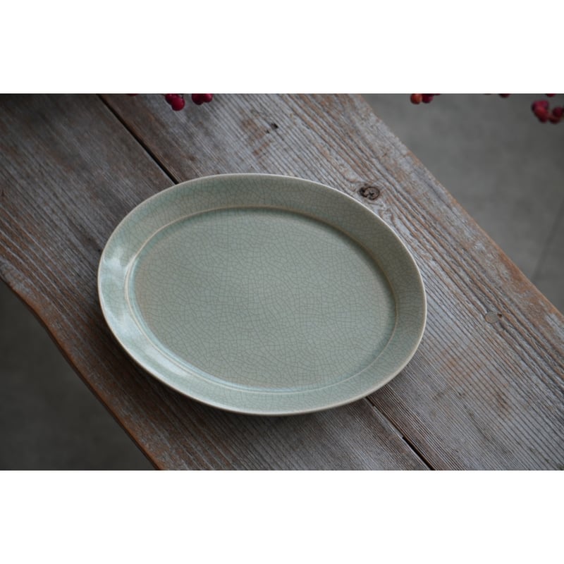 石黒剛一郎】楕円皿 | Kinilu STORE