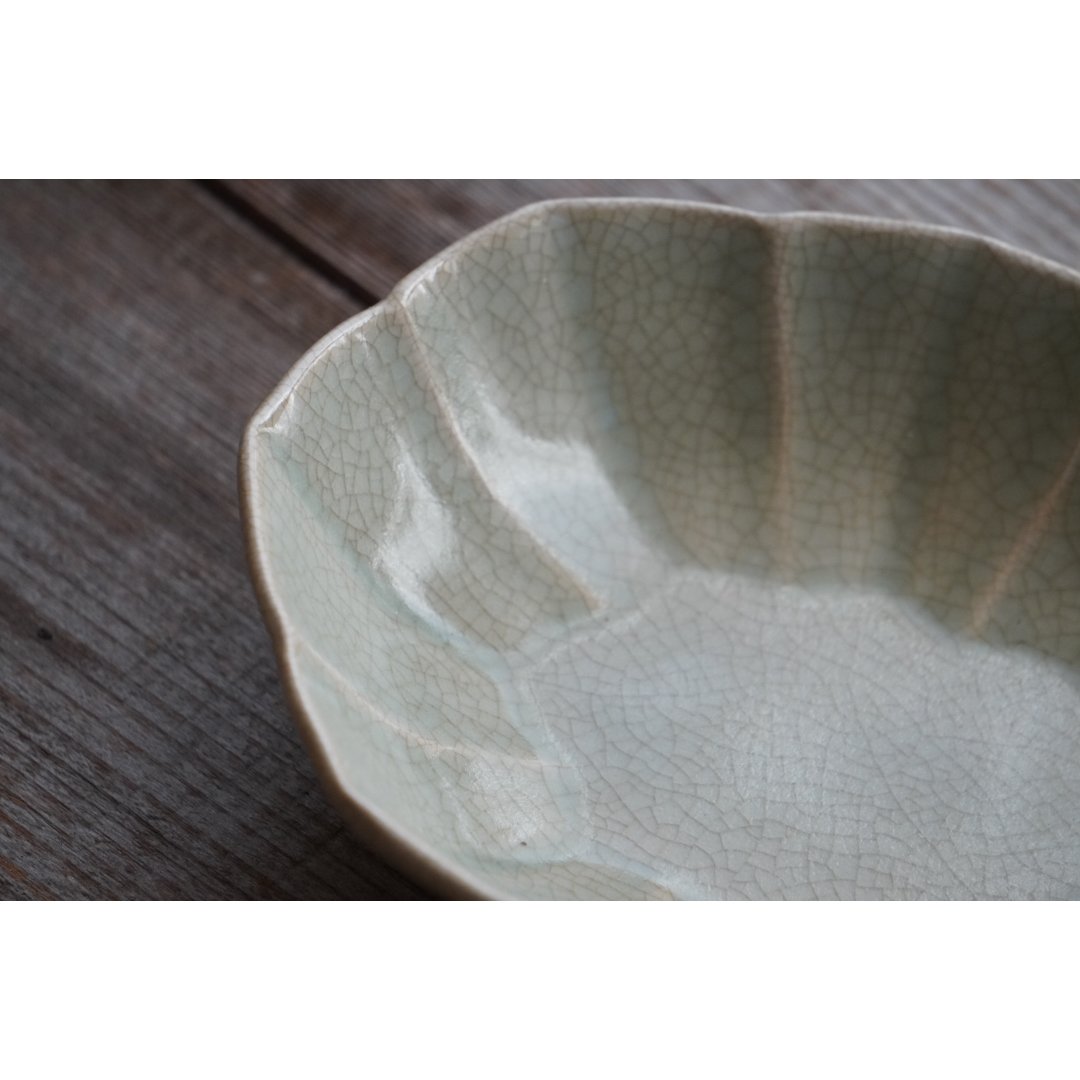 石黒 剛一郎 銀彩輪花鉢 石黒 剛一郎 銀彩輪花鉢 - メルカリ