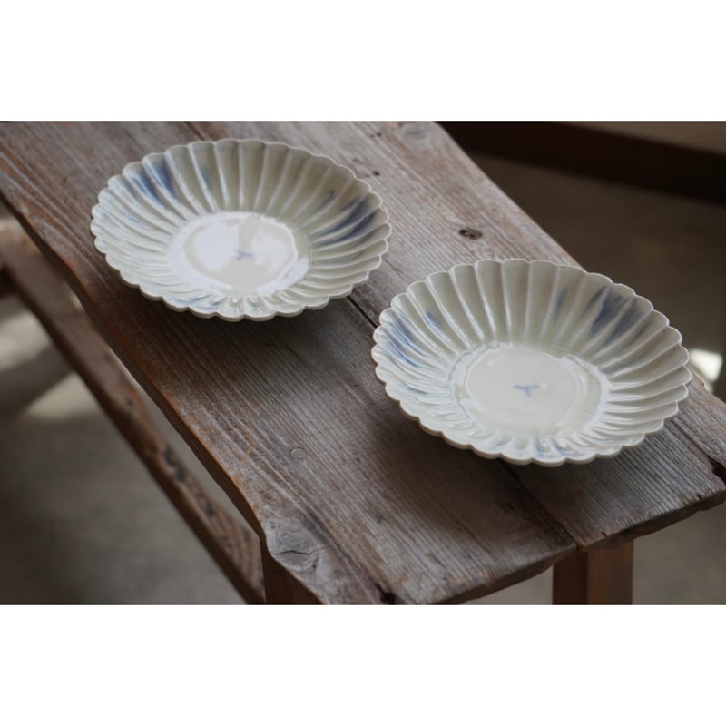 鈴木まどか】安南菊割五寸浅鉢 | Kinilu STORE