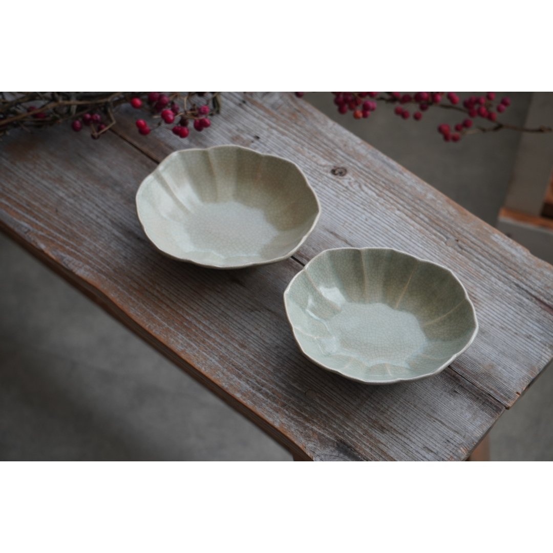 石黒 剛一郎 銀彩輪花鉢 石黒 剛一郎 銀彩輪花鉢 - メルカリ