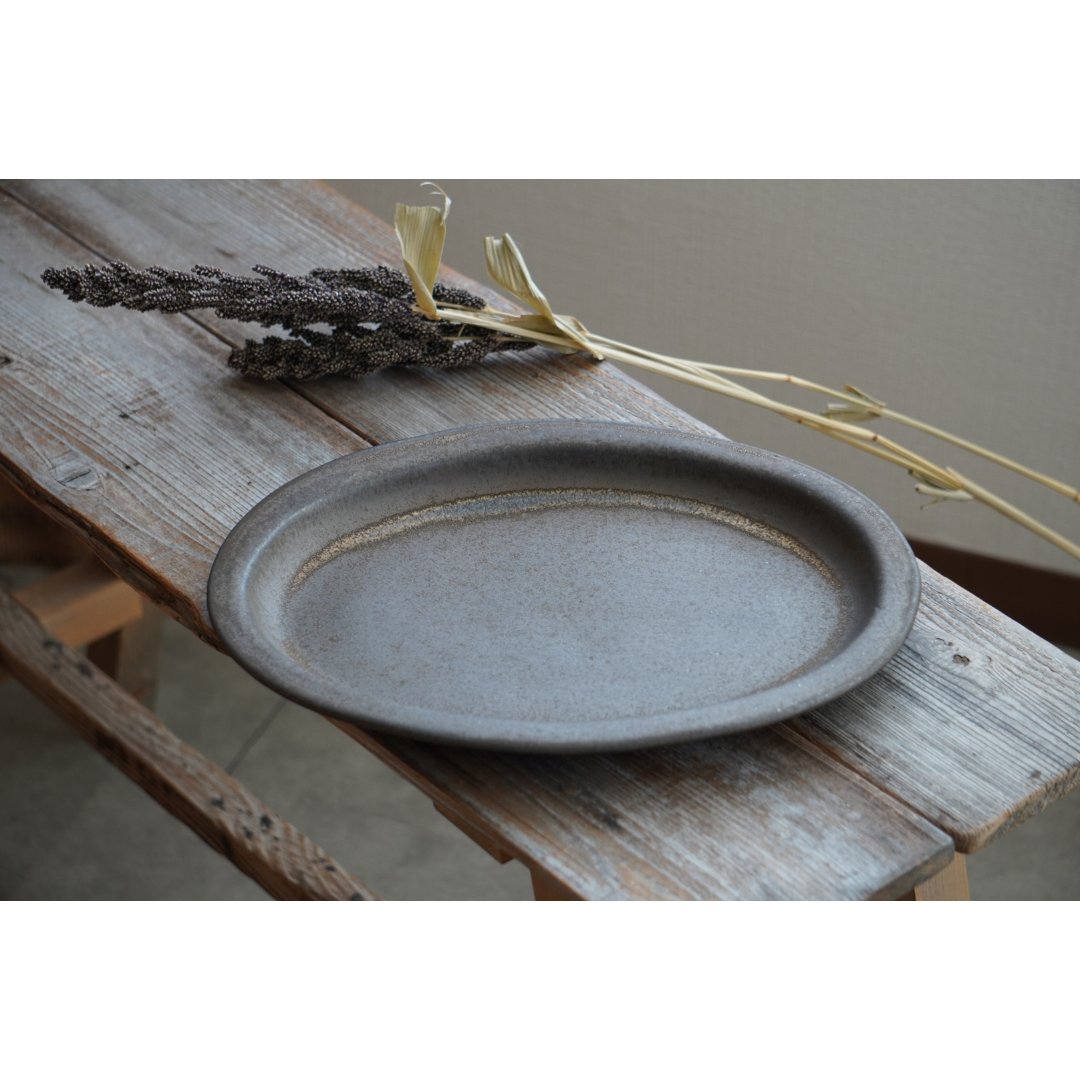 大原拓也】カラーマット オーバルプレート／L | Kinilu STORE