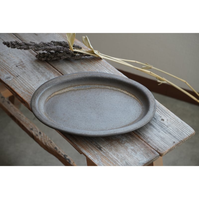 大原拓也】カラーマット オーバルプレート／L | Kinilu STORE