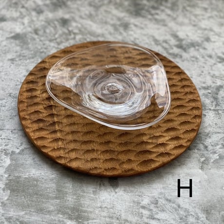 【神澤麻紀】flow-unevenness small plate