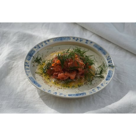 鈴木まどか　　安南菊割楕円皿 鈴木まどか | STORES