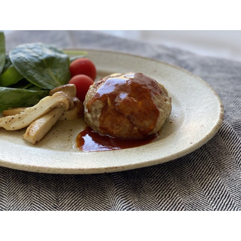 佐藤敬】黄粉引 楕円皿 中 | Kinilu STORE