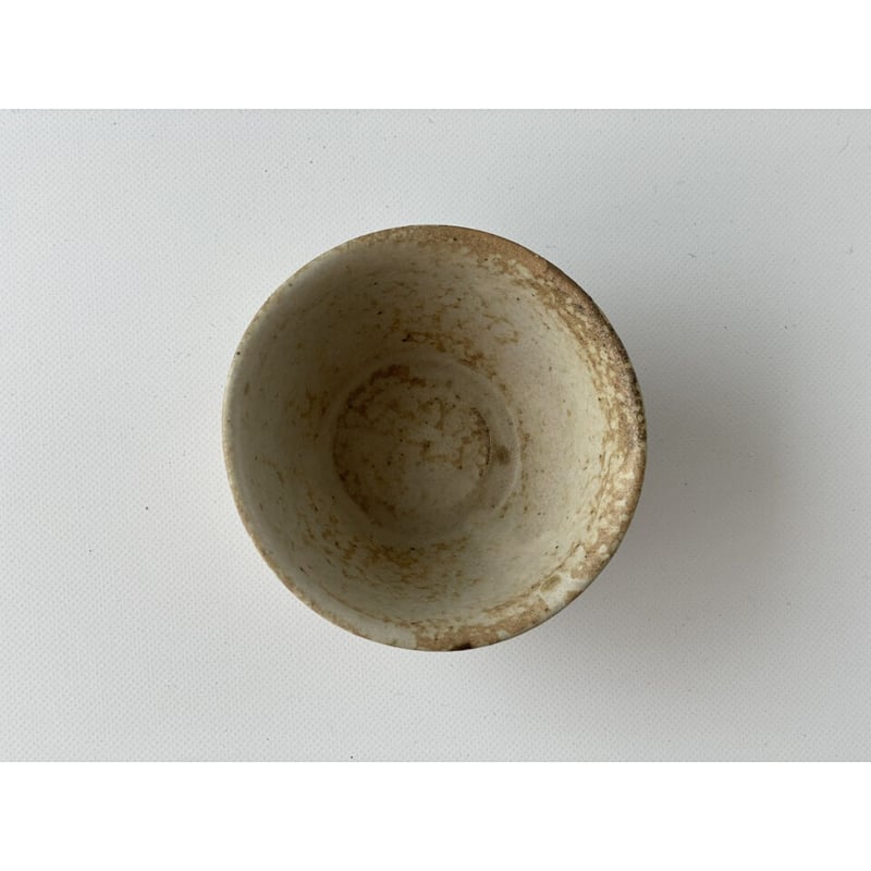 遠藤素子】ミニそば猪口 粉引／鉄釉 | Kinilu STORE