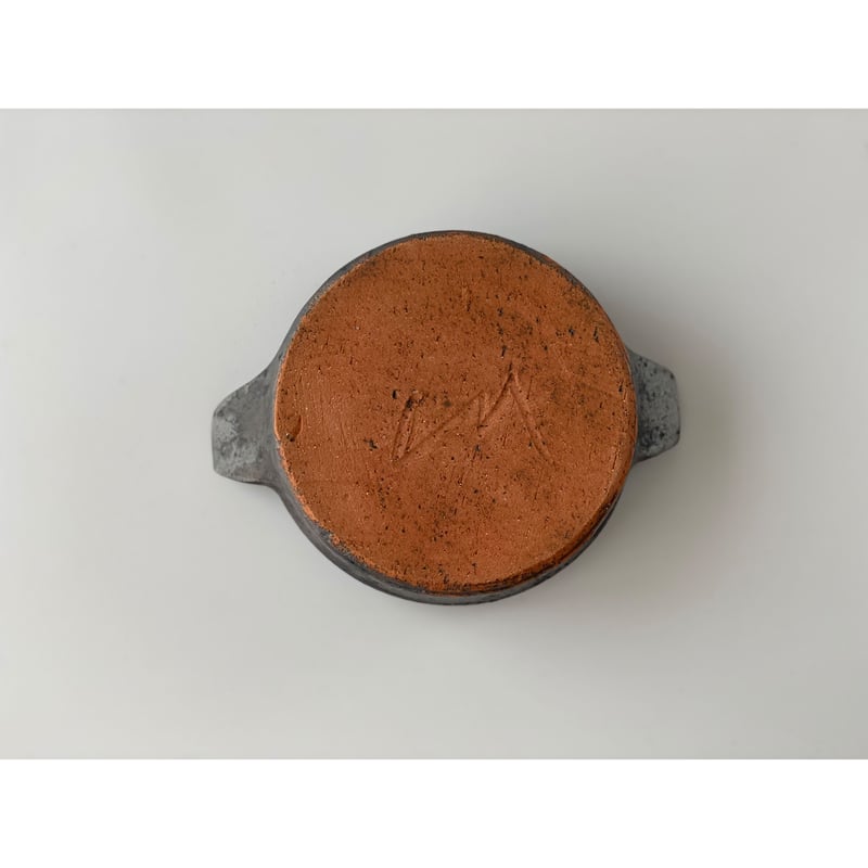 遠藤素子】グラタン皿 小 粉引／鉄釉 | Kinilu STORE