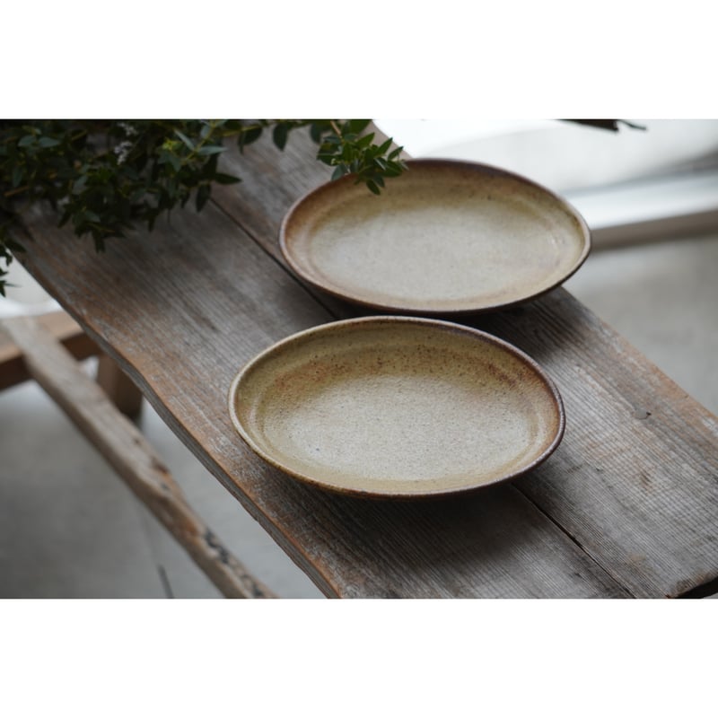 庄司理恵】オーバル皿／小 | Kinilu STORE