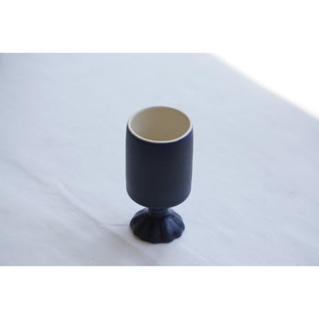 【平厚志】酒器　足花／丸
