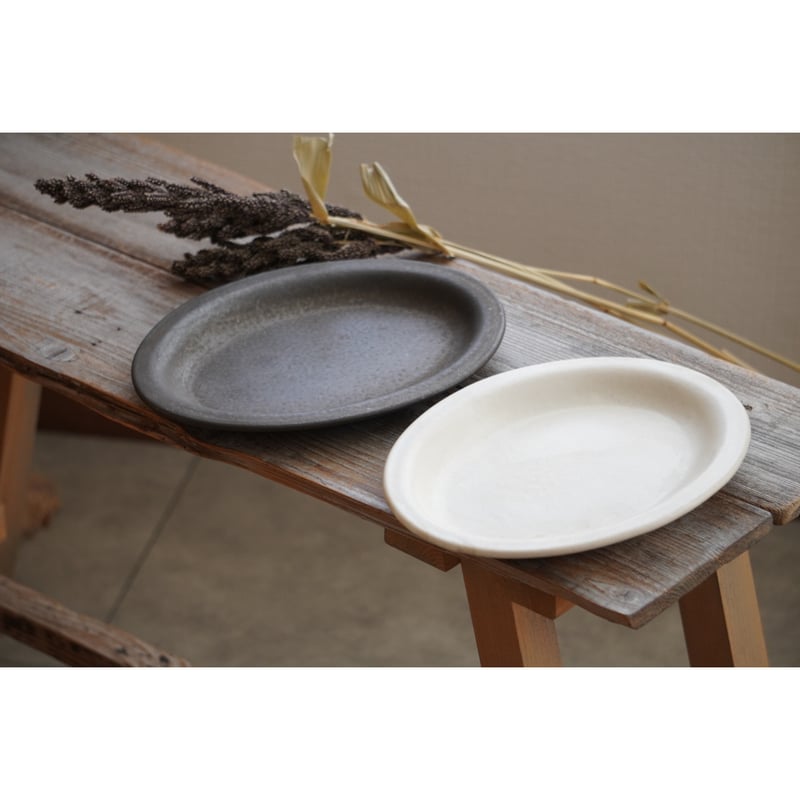 大原拓也】カラーマット オーバルプレート／M | Kinilu STORE