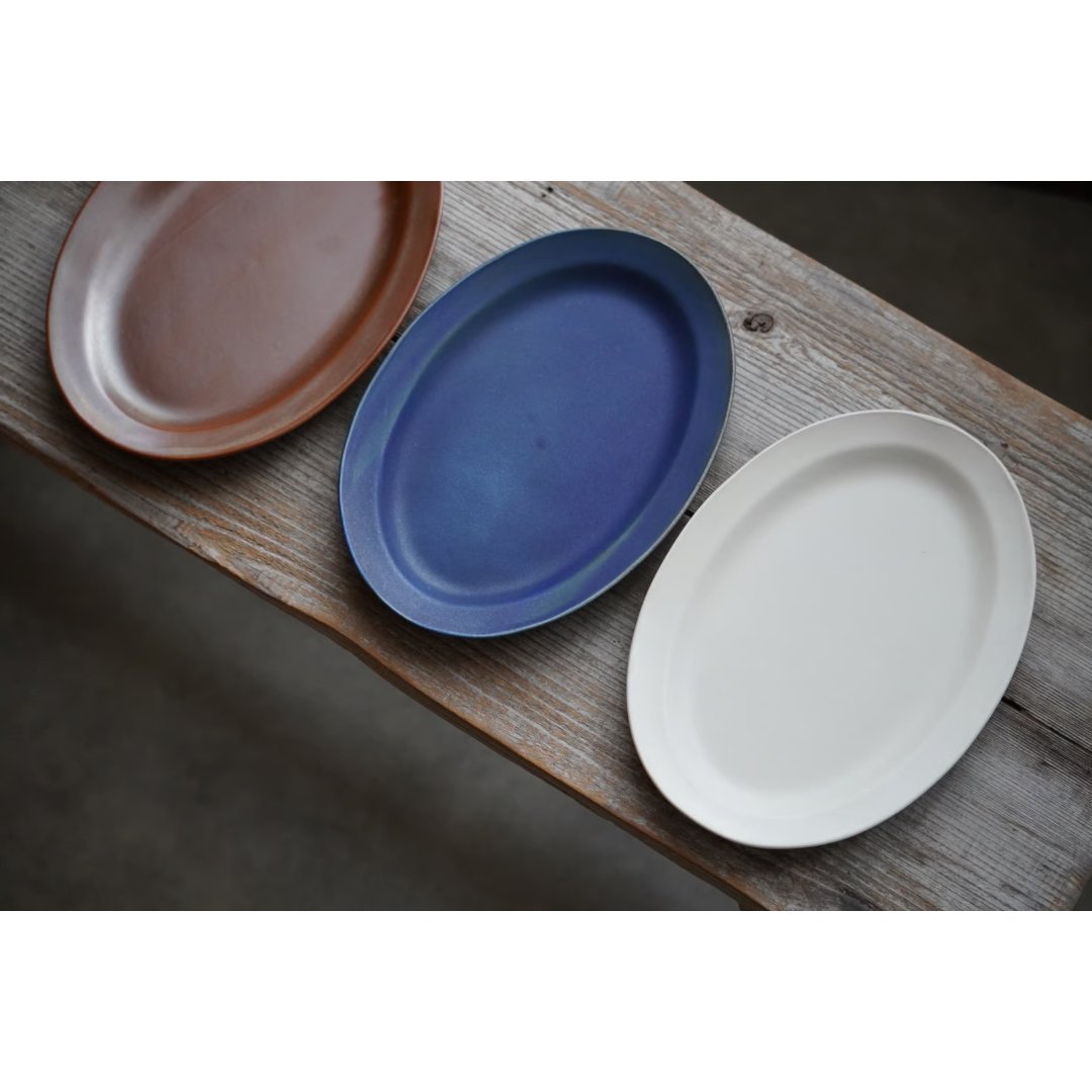 オーバル皿 楽天市場】【ふるさと納税】【Awabi ware】 オーバル皿S ペア