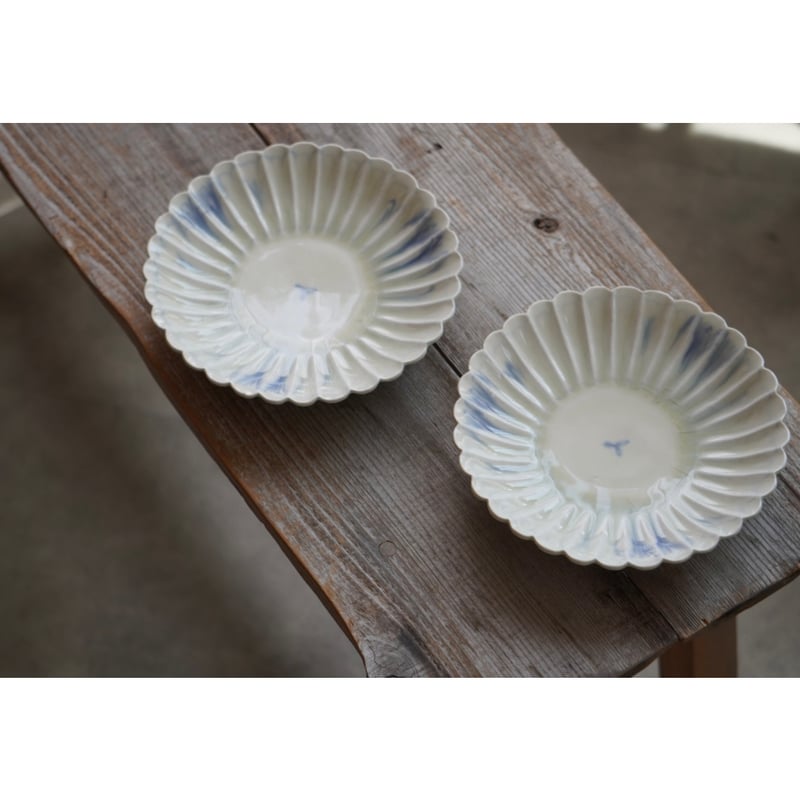 鈴木まどか】安南菊割五寸浅鉢 | Kinilu STORE