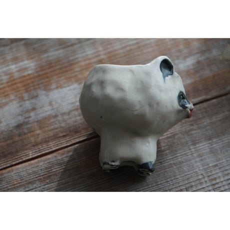【廣田哲哉】パンダネコぐい呑み