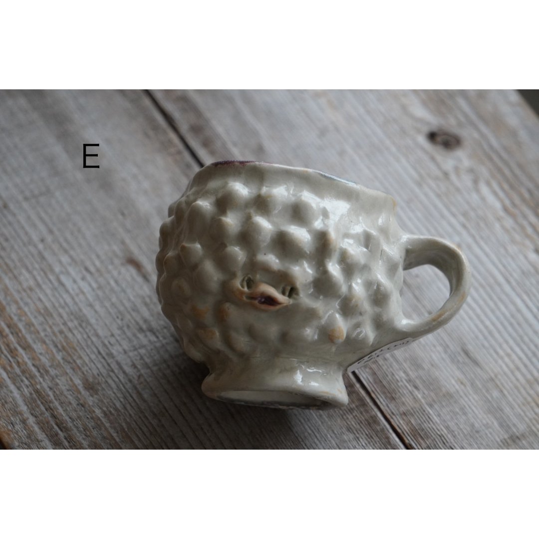 廣田哲哉さん 動物モチーフ 陶器のカップ 2点セット 廣田哲哉さん 動物