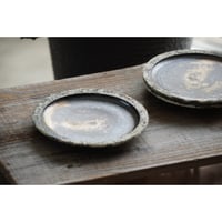 平井悠一】泥彩五寸リム皿 | Kinilu STORE