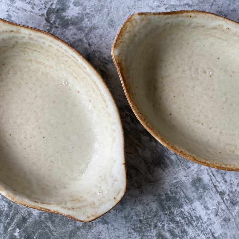 佐藤敬】手付きグラタン皿 大 | Kinilu STORE