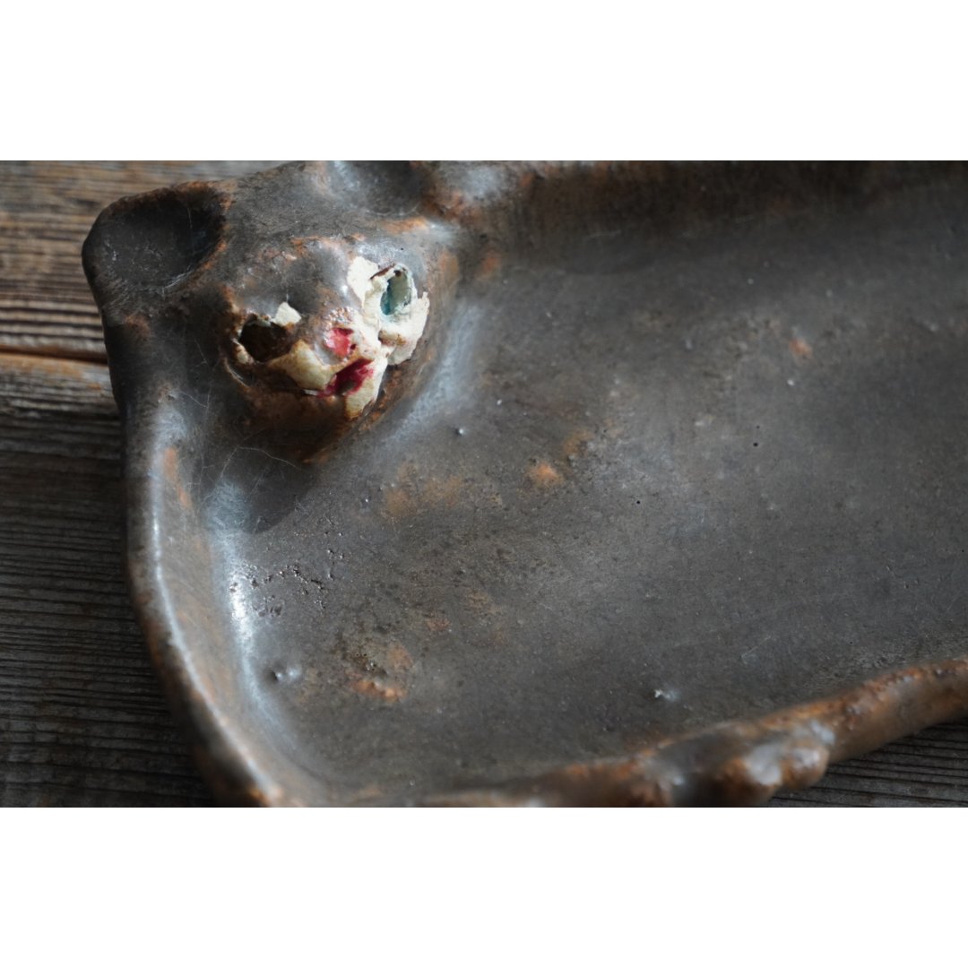 廣田哲哉　猫　小皿　トレイ　 2枚セット 廣田哲哉】ネコ皿 | Kinilu STORE