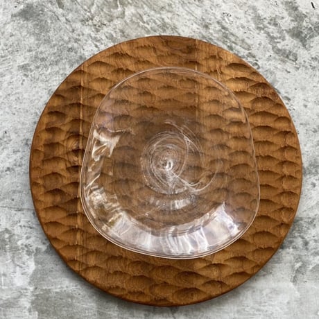 【神澤麻紀】flow-unevenness small plate