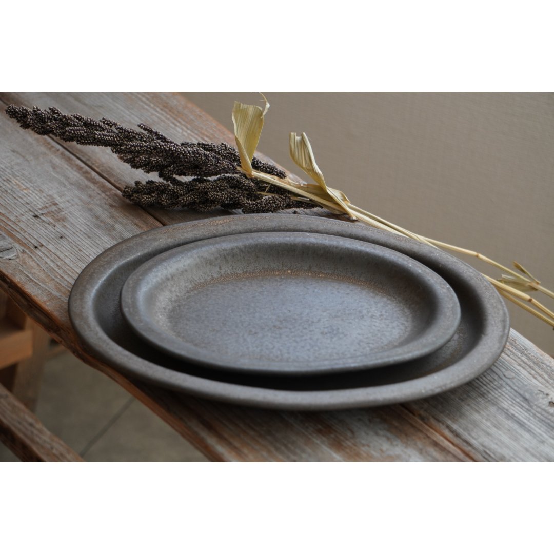 大原拓也】カラーマット オーバルプレート／M | Kinilu STORE