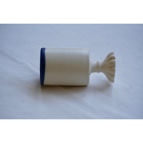 【平厚志】酒器　足花／丸