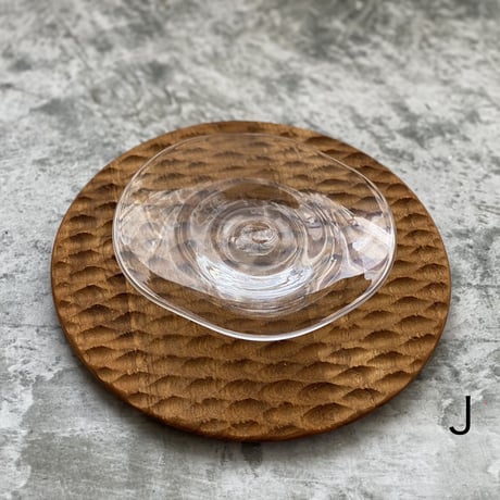 【神澤麻紀】flow-unevenness small plate