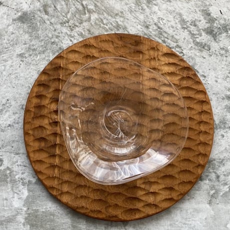 【神澤麻紀】flow-unevenness small plate