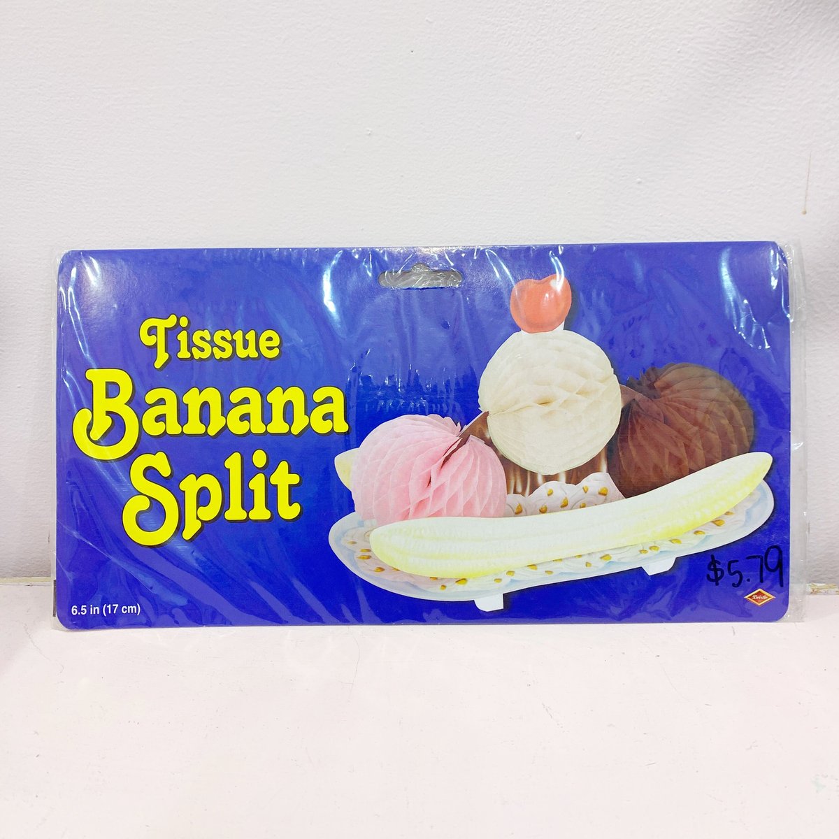 Banana split papercraft | HAPPY BIRTHDAY TO YOU