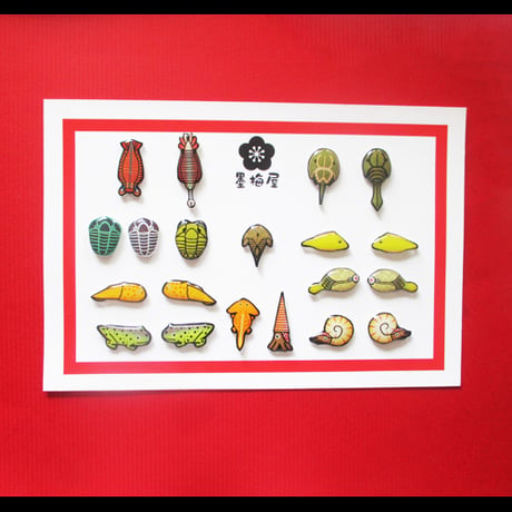 【選べるピンバッジミニ】古生物