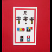 【選べるイヤリング】信号（※片耳1個売りです）