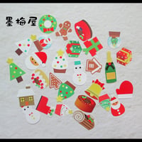 【フレークシール】クリスマス【28枚入り】2025/11/30柄追加