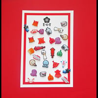 【選べるピアス】深海魚A【片耳１個売り】